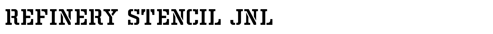 Refinery Stencil JNL image